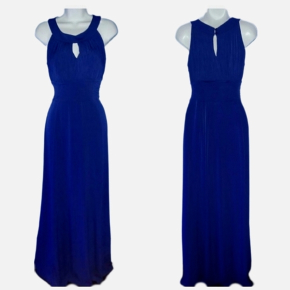Sangria | Blue Sapphire Maxi Dress - Picture 2 of 6